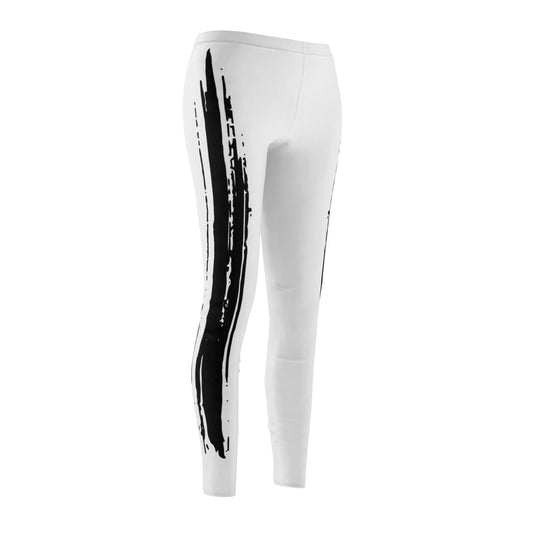 Legging "Blanc Design Artistique" - Style minimaliste & moderne