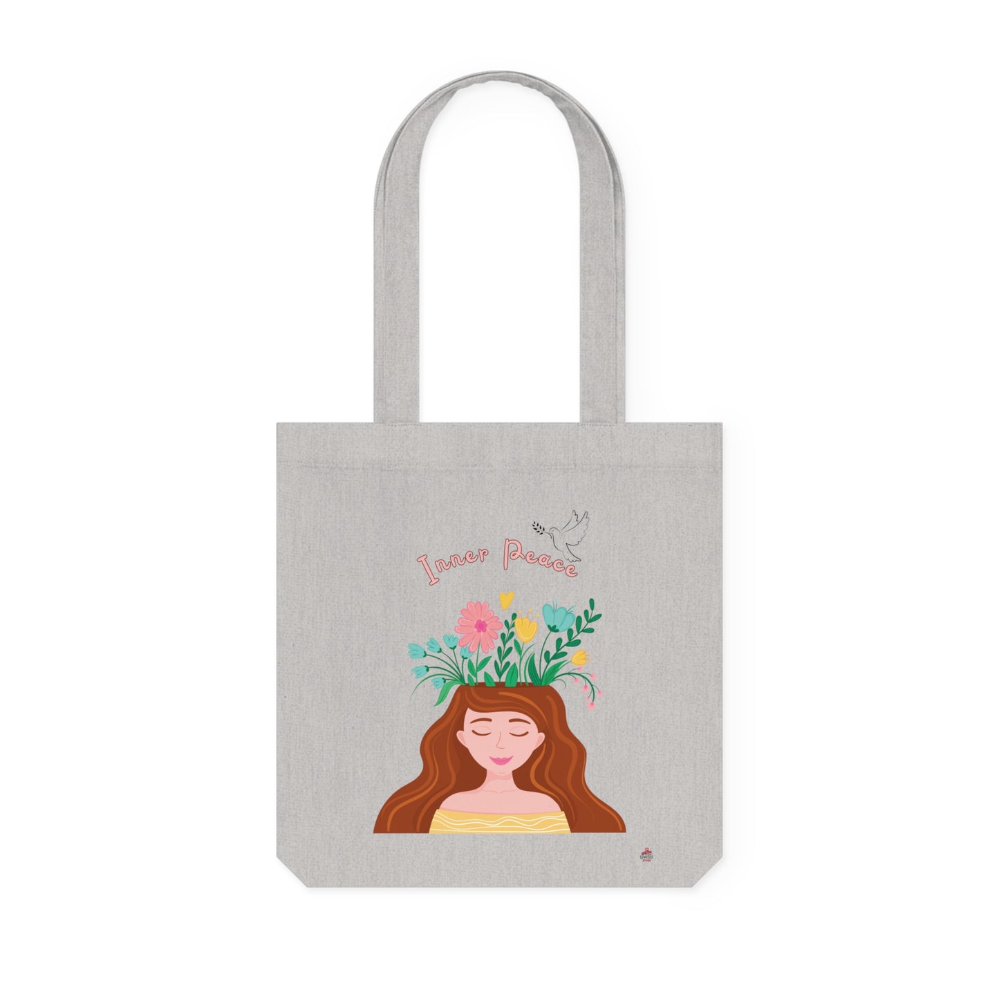 Tote Bag tissé "Inner Peace" - Portez votre sérénité avec style (Éco-Responsable)