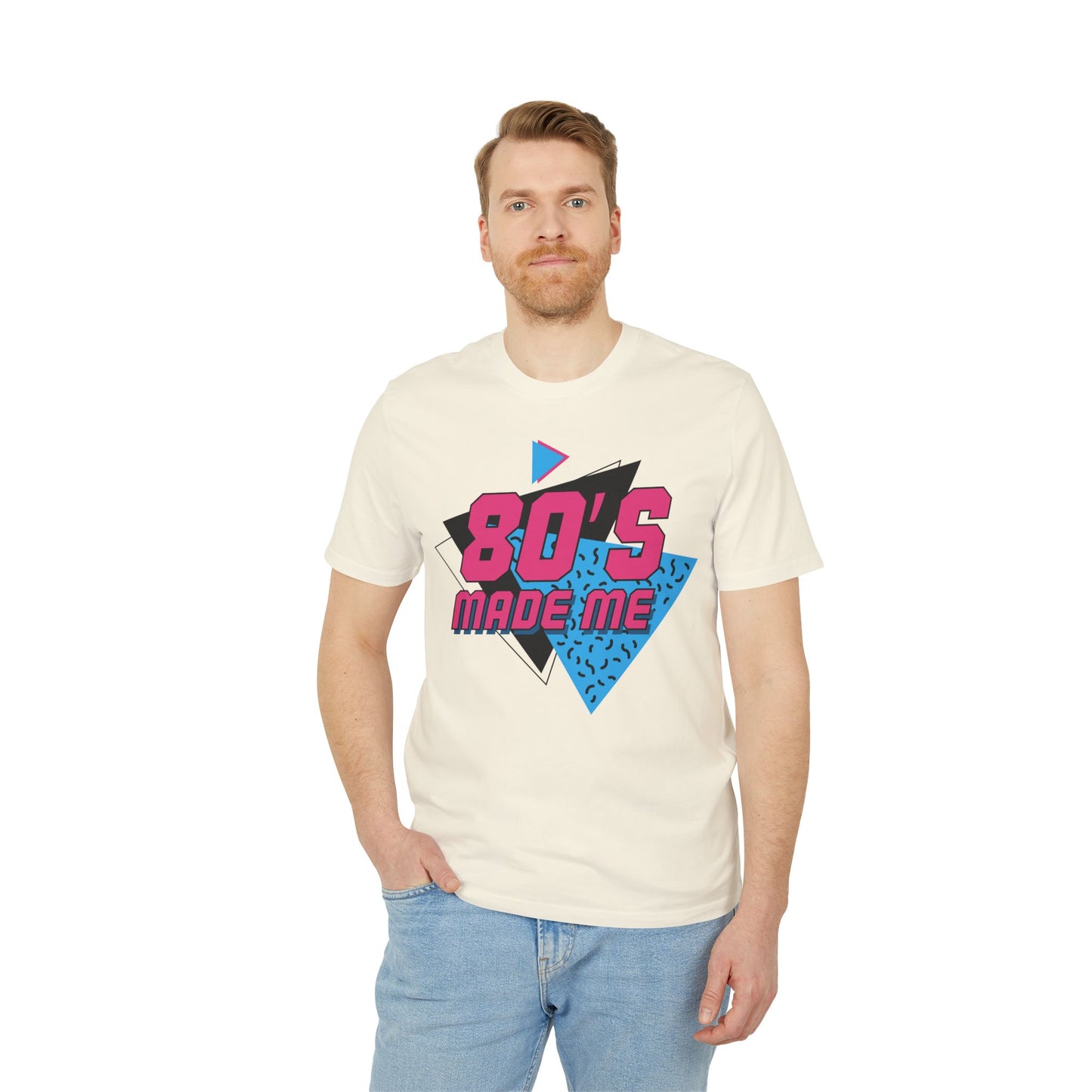 T-Shirt "80's Made Me" : Retour en Force dans le Style Vintage !