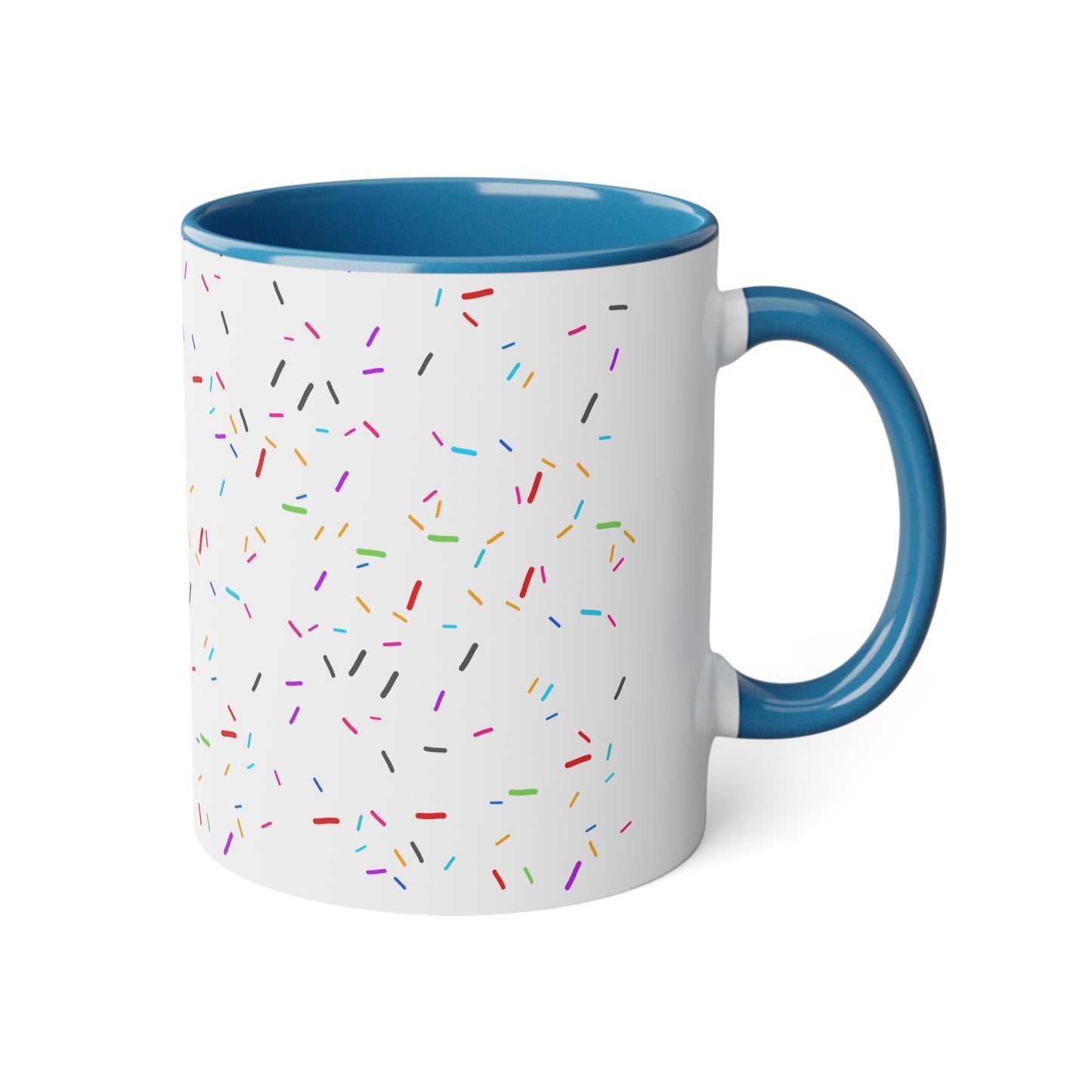Mug en céramique aux Paillettes colorées (325ml)