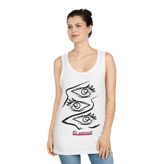 Débardeur Femme "Be Yourself" Softstyle - Confortable et décontracté