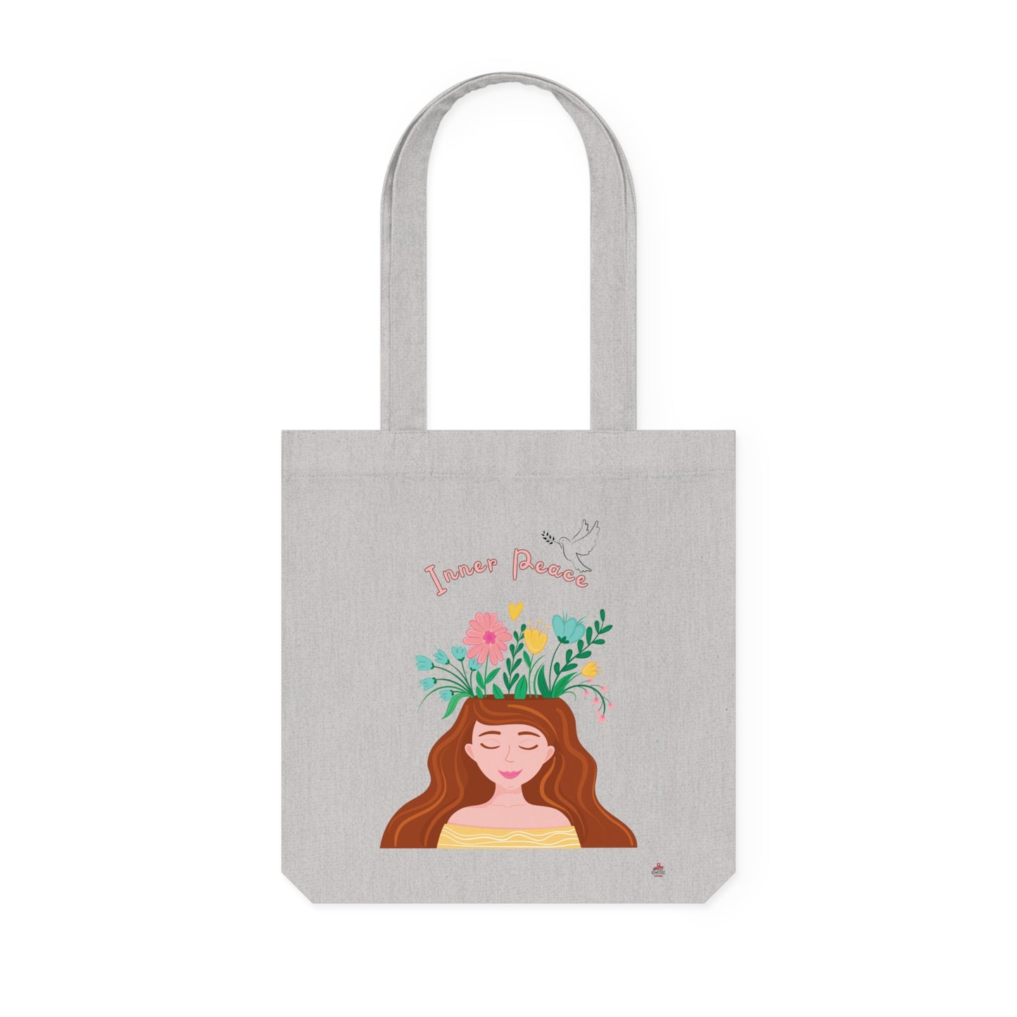Tote Bag tissé "Inner Peace" - Portez votre sérénité avec style (Éco-Responsable)