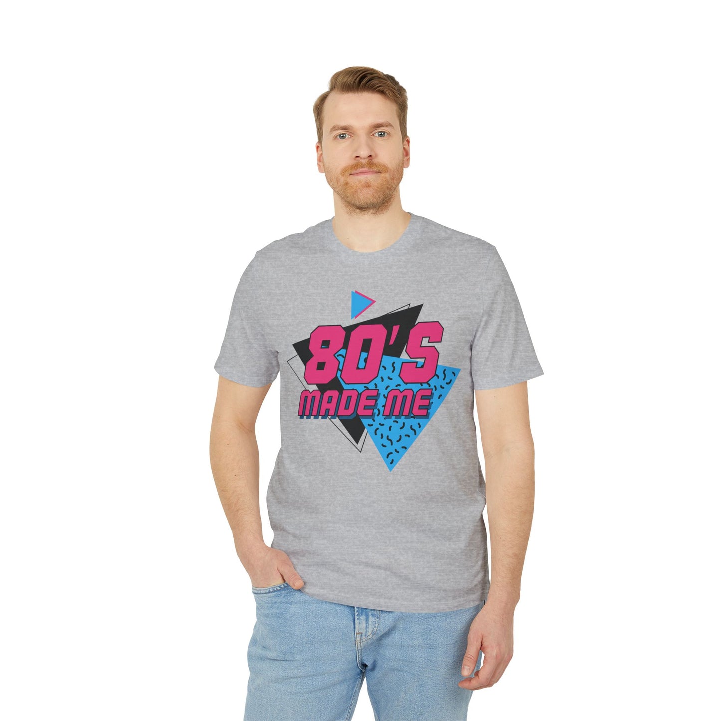 T-Shirt "80's Made Me" : Retour en Force dans le Style Vintage !