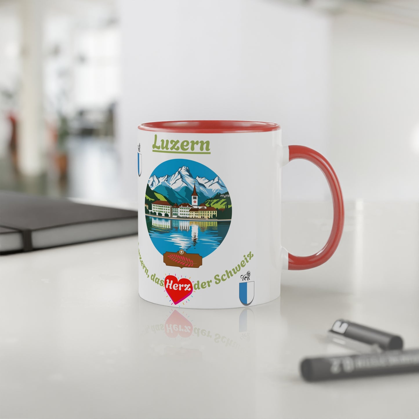 Mug "Lucerne" - Élégance d'une Ville Lacustre